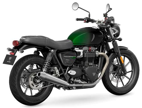 Triumph Speed Twin Green Stealth Edition Fiche Moto