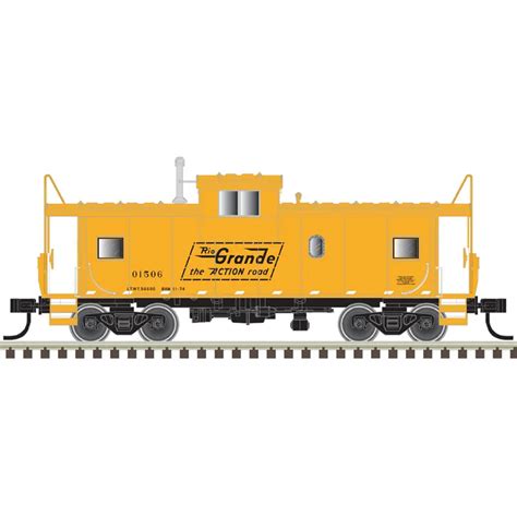 Atlas HO Wide Vision Caboose Denver Rio Grande Spring Creek Model