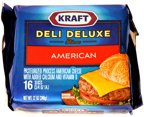 Kraft Sliced Yellow American Cheese 12 oz. | Starfish Market