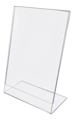 Display Porta Folha Sulfite A4 Acrílico Balcão Mesa Cardápio R 34 em