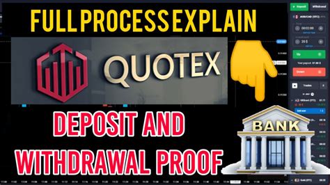 Quotex Withdrawl Proof Full Information 1st Time On Youtube