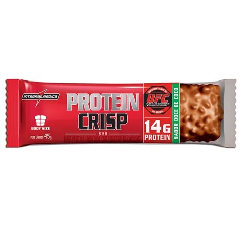 Compre Barra De Proteína Protein Crisp Bar Integralmedica Sabor Doce De