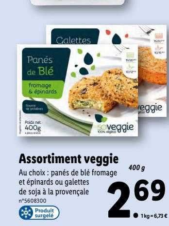 Promo Assortiment Veggie Chez Lidl ICatalogue Fr