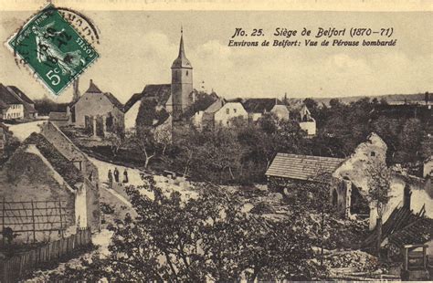 P Rouse Si Ge De Belfort Carte Postale Ancienne Et Vue