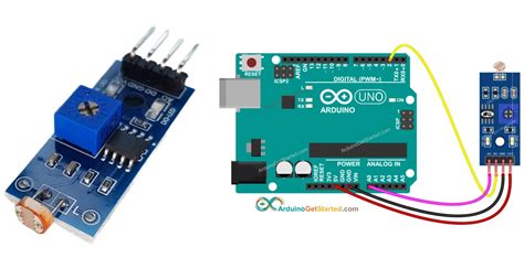 Photocell Ldr Sensor With Arduino 55 Off