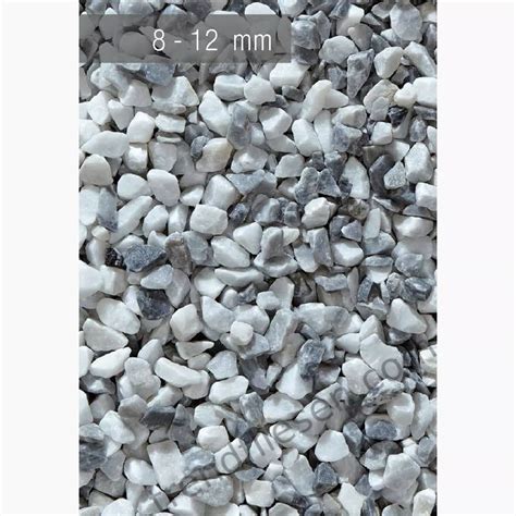 Bianco Norvegia 812 Mm 25 Kg Gravels MIXBN4S25 Trendfliesen