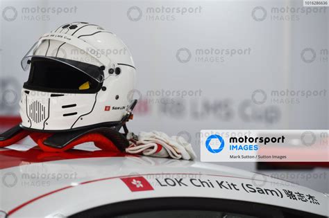 Lok Chi Kit Sam HKG Starspeed Racing Helmet At Audi R8 LMS Cup