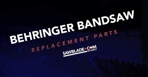 Aftermarket Behringer Replacement Parts