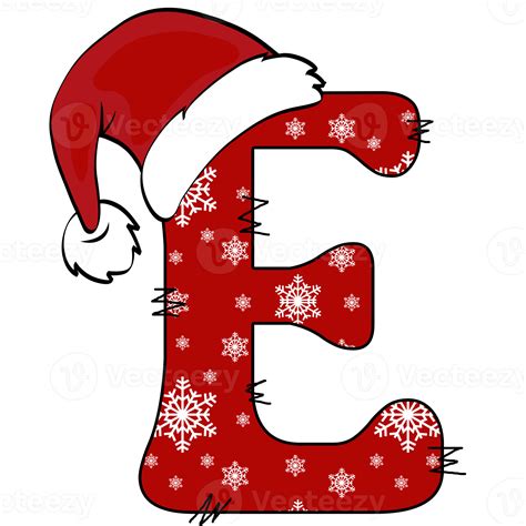 Christmas Alphabet Design 15163259 Png