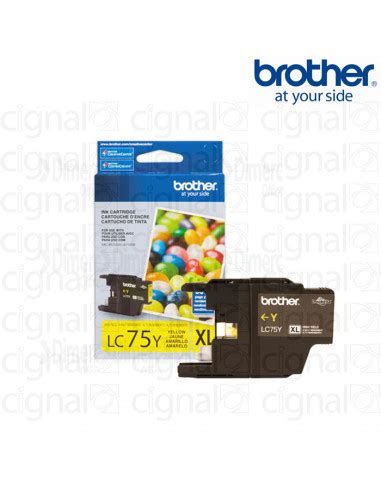 Cartucho De Tinta Brother Lc Y Xl Amarillo