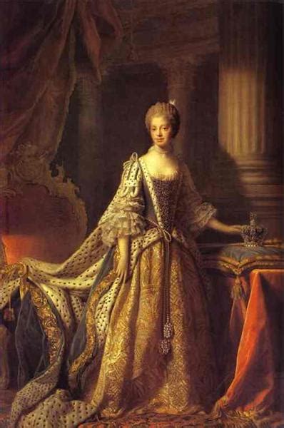 Portrait of Queen Charlotte, 1761 - 1762 - Allan Ramsay - WikiArt.org