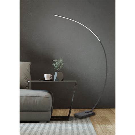 Moderne Minimalistische Zwarte Vloerlamp Trio Leuchten Bangkok