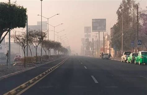 Amanece Celaya Con Mala Calidad Del Aire Por Incendio Entre Tarimoro Y