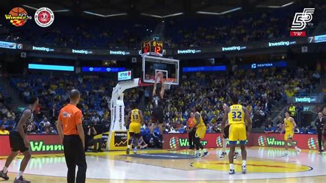 Hapoel Bank Yahav Jerusalem Dunks In Maccabi Playtika Tel Aviv Vs