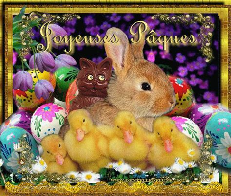 Paques Anim Joyeuses P Ques Anim Bonjour Tous Je Vous