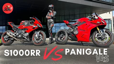 Bmw S1000rr Vs Ducati Panigale V4s Bmw Review And Test Ride Youtube