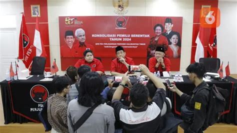 Langkah Dpd Pdi Perjuangan Kaltim Dukung Ganjar Pranowo Dalam Pilpres