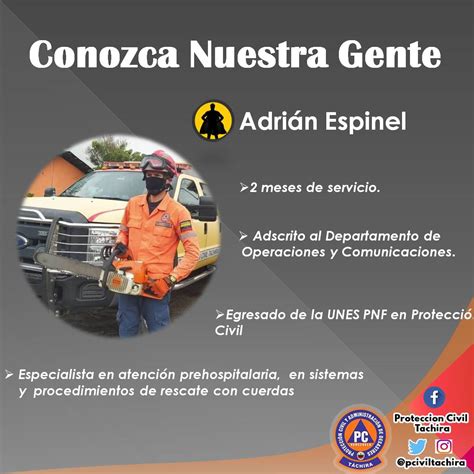 Protección Civil Táchira Conozca Nuestra Gente