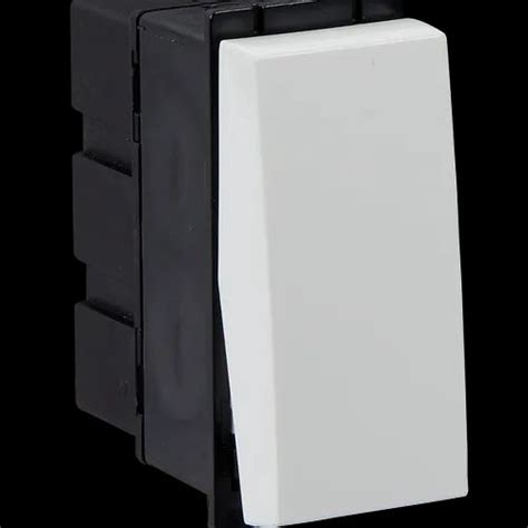 Havells Coral 6 Ax 1 Way 1m White Modular Switch At Best Price In