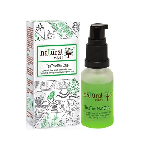 Natural Vibes Tea Tree Skin Serum Oil 30ml Cureka Online Health