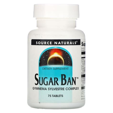 Source Naturals, Sugar Ban, 75 Tablets - iHerb