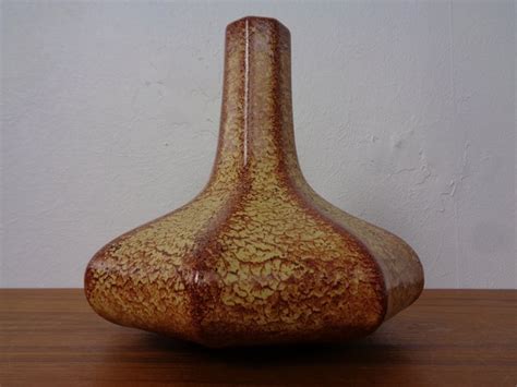 Vase en Céramique par Roberto Rigon pour Bertoncello Italie 1960s en