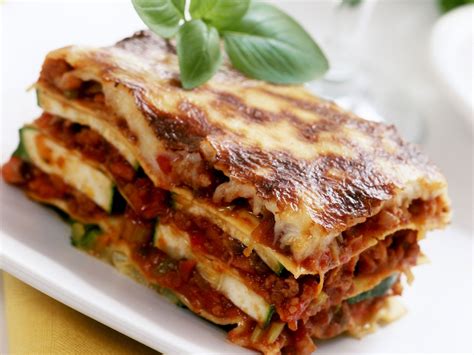 Hackfleisch Zucchini Lasagne Rezept Eat Smarter