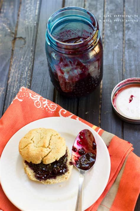 How To Make Blackberry Freezer Jam With Gelatin A Girl Worth Saving