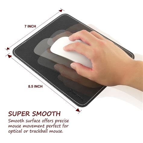 Insten Mouse Pad For Laptop Pc Computer Gaming With Anti Slip Rubber