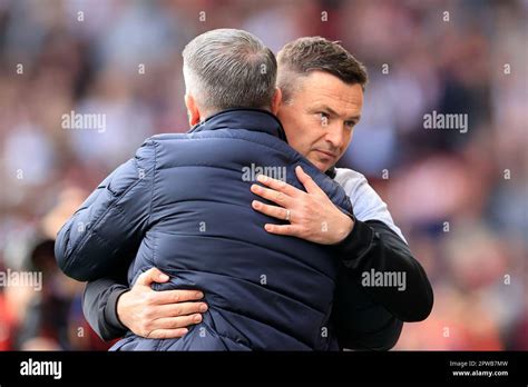 Paul Heckingbottom The Sheffield United Manager Embraces Ryan Lowe The