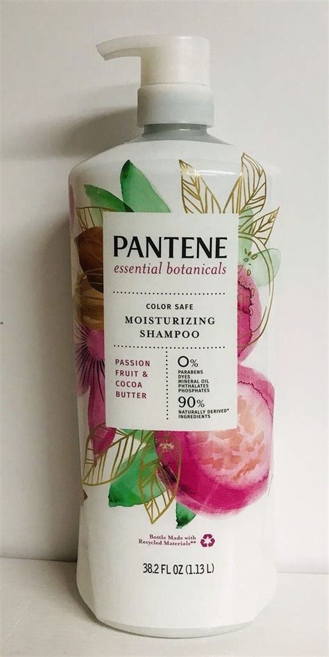 Pantene Essential Botanicals Passion Fruit Cocoa Butter Moisturizing