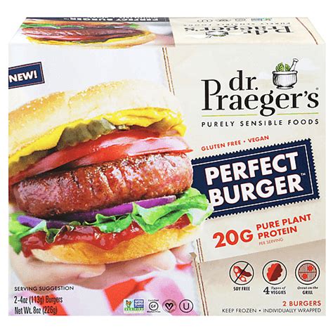 Dr Praegers Perfect Burger Meals Entrees Foodtown