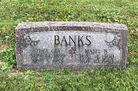 Otha Cly Banks Find A Grave Memorial