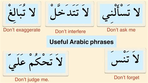 Arabic Quick Phrases At Manuel Quarles Blog