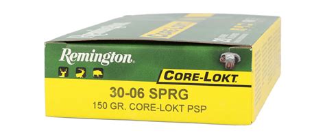 Balas Calibre 3006 REMINGTON CORE LOKT 150gr Punta LimaGuns Armas