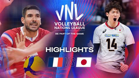 FRA Vs JPN Highlights Week 3 Men S VNL 2024