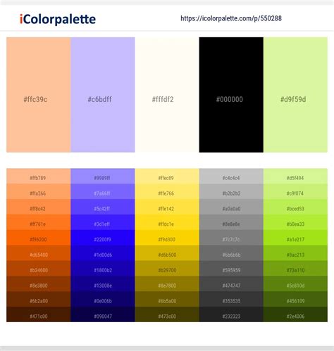 180+ Latest Color Schemes with Peach Orange Color tone combinations ...