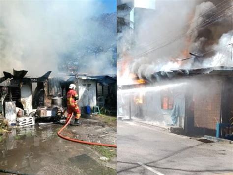 Video Enam Buah Rumah Di Kampung Baru Hangus Dijilat Api Kosmo Digital