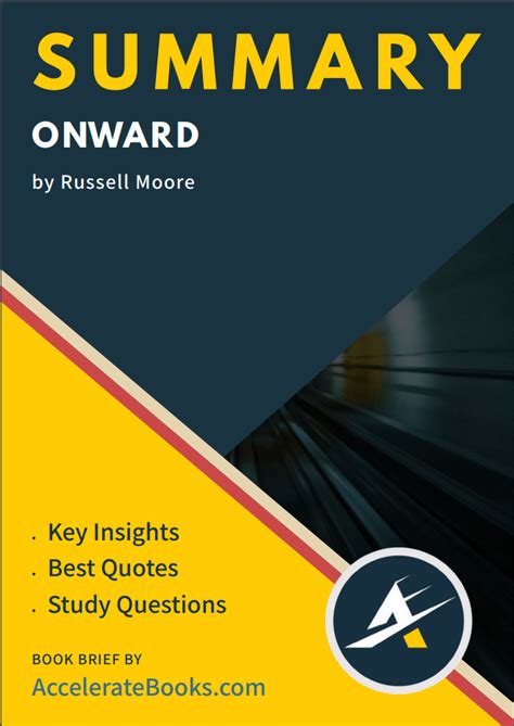 [ Book Summary ] Onward by Russell Moore — Accelerate Books