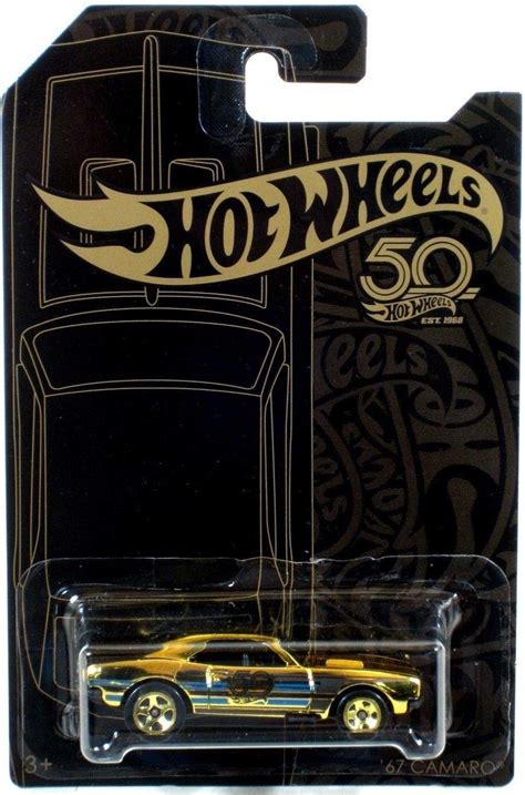 Mua Hot Wheels 2018 50th Anniversary Black Gold Series 67 Camaro