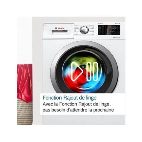 Lave Linge Frontal Bosch Wgg Fr Capacit Kg Essorage Trs