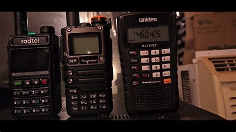 Scanning Police Radio On Icom Ic 746 Pro Along W Uniden Bc75xlt Youtube