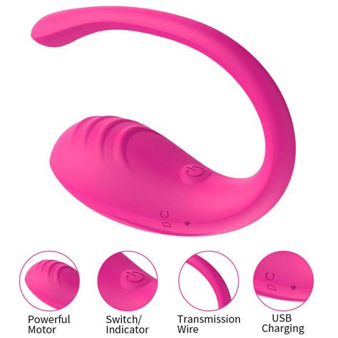 Vibrador de huevo con control remoto de aplicación para mujeres dildo