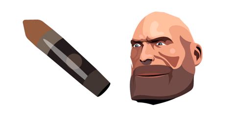 Team Fortress 2 Heavy and Bullet cursor – Custom Cursor