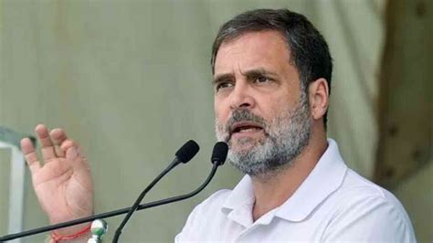 Rahul Gandhi To Attend Caste Census Meeting In Hyderabad Indtoday