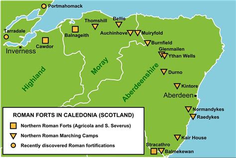 Roman Forts In Caledonia Scotland I Was Reading Up On Th Flickr