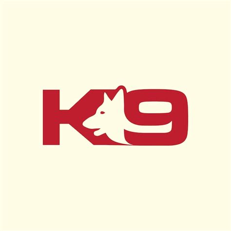 Premium Vector | Training k9 dog logo design