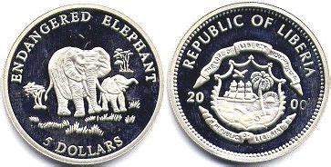 Liberian coins - catalog with pictures and values online free