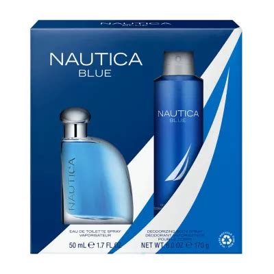 Nautica Blue Eau De Toilette Pc Gift Set Value Color Blue