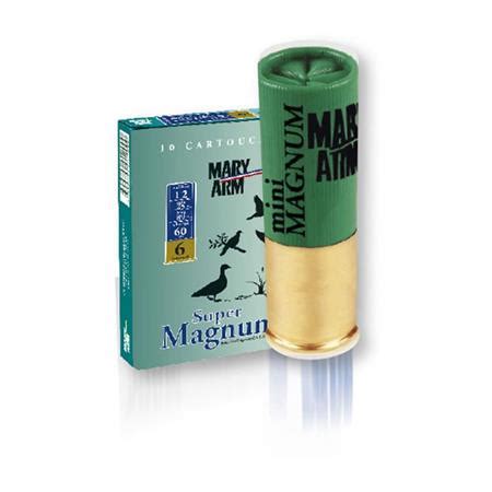 Cartouche De Chasse Mary Arm Chevreuil Acier 32g Calibre 12